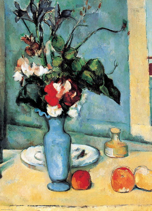 EuroGraphics Blue Vase By Paul Cezanne 1000 Pieces Puzzle - Laadlee