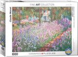 EuroGraphics Monet's Garden By Claude Monet 1000 Pieces Puzzle - Laadlee