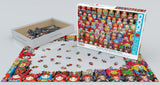 EuroGraphics Russian Matryoshka Dolls 1000 Pieces Puzzle - Laadlee