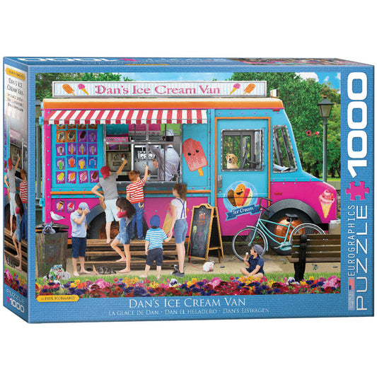 EuroGraphics Dans Ice Cream Van 1000-Piece Puzzle - Laadlee