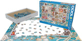 EuroGraphics Seashell Collection 1000 Piece Puzzle - Laadlee