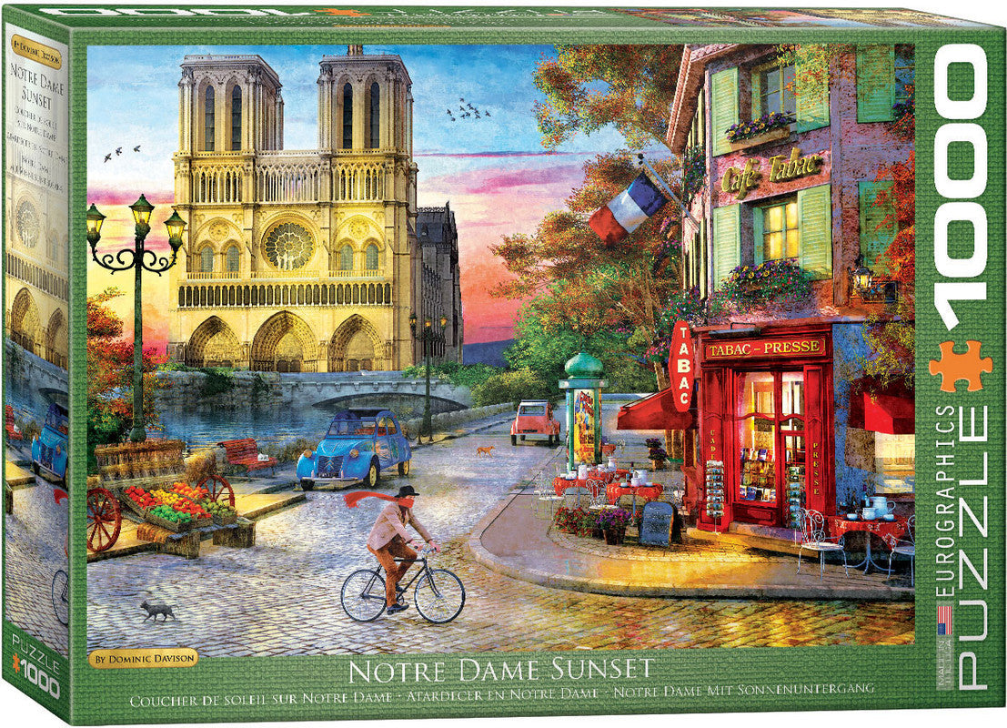 EuroGraphics Notre Dame 1000 Pieces Puzzle - Laadlee