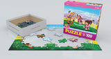 EuroGraphics Go Girls Go! Soccer 100 Pieces Puzzle - Laadlee