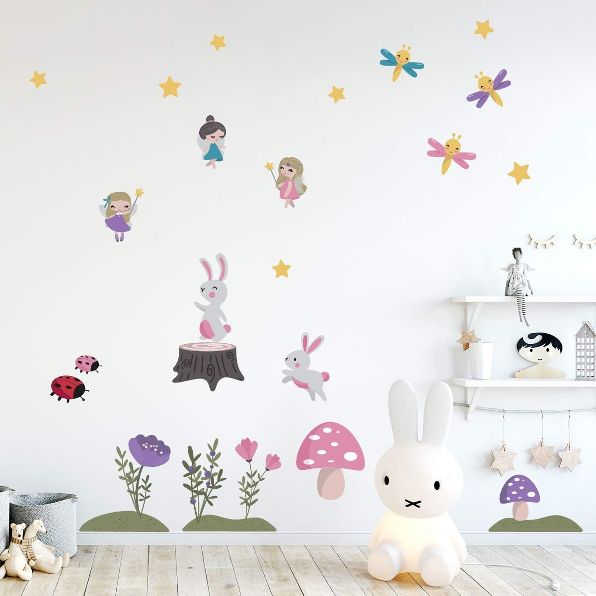 My Nametags Wall Stickers - Fairy - Laadlee
