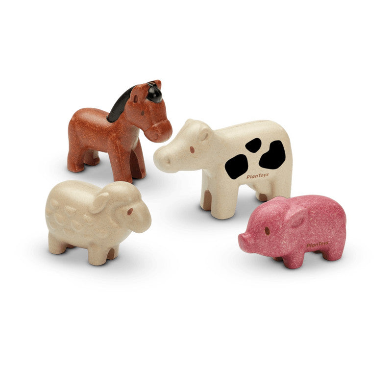PlanToys Farm Animals Set - Laadlee