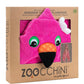 Zoocchini Hooded Towel - Franny the Flamingo - Laadlee
