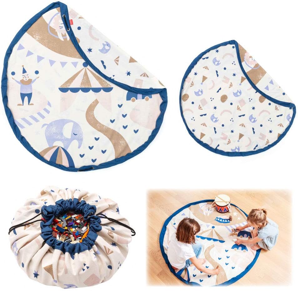 Play & Go Playmat & Storage Bag - Circus - Laadlee
