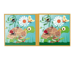 Scratch Europe Magnetic Puzzle Book To Go - Garden Party - Laadlee