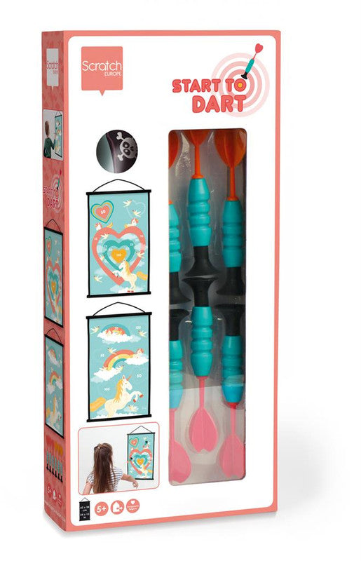 Scratch Europe Start To Dart Unicorn - Laadlee