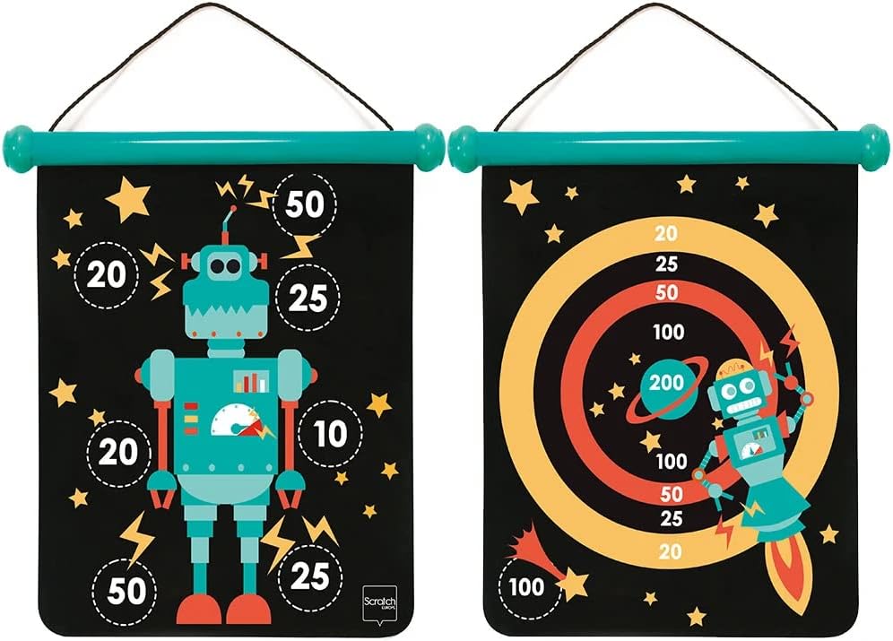Scratch Europe Magnetic Darts Robot - Laadlee