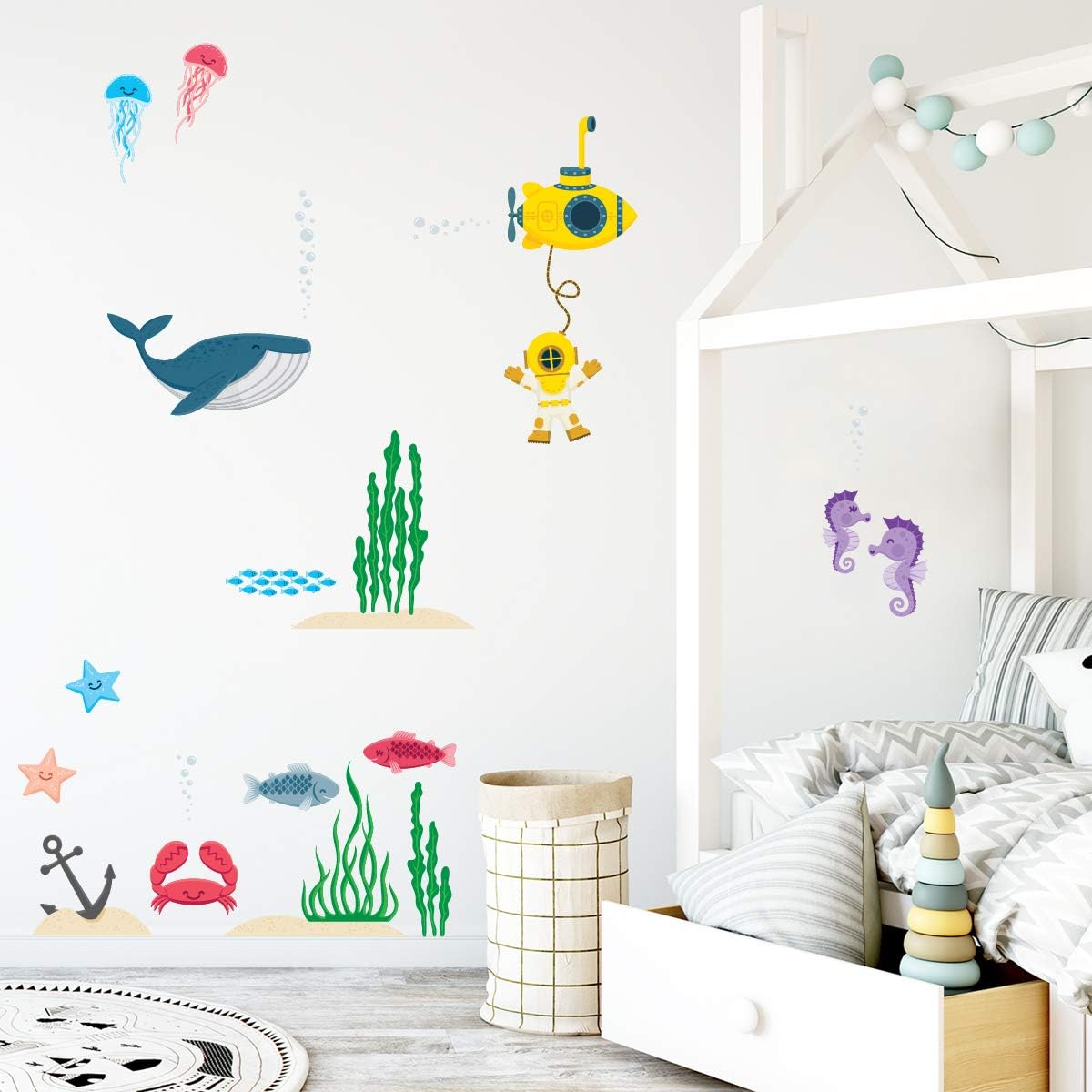 My Nametags Wall Stickers - Underwater - Laadlee