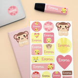 My Nametags Maxistickers - Love Emoji (Pack of 21) - Laadlee