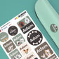 My Nametags Maxistickers - Dog (Pack of 21) - Laadlee