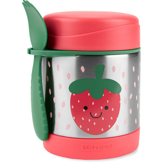 Skip Hop Spark Style Food Jar - Strawberry - Laadlee