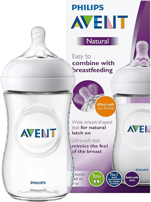 Philips Avent Natural Baby Feeding Bottle 260ml - Laadlee