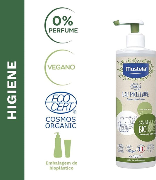 Mustela - Bio Organic Micellar Water 400ml - Laadlee