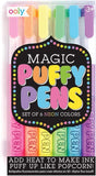 OOLY Magic Neon Puffy Pens - Set of 6 - Laadlee