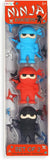 OOLY Ninja Erasers - Set of 3 - Laadlee