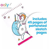 OOLY Sketch & Show Standing Sketchbook - Cute Doodle World - Laadlee