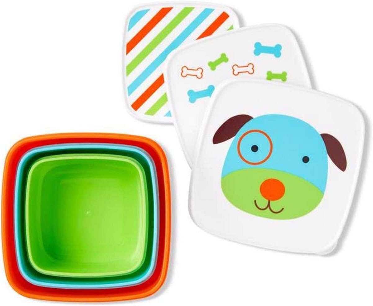 Skip Hop Zoo Snack Box Set - Dog - Laadlee
