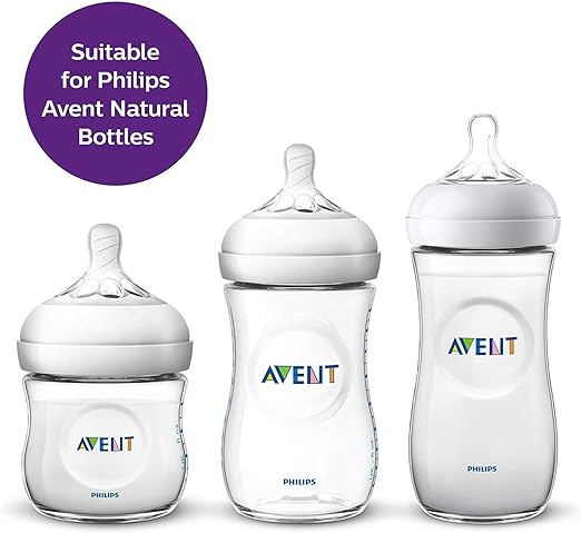 Philips Avent Natural 2.0 Teats 0 M (Pack of 2) - Laadlee