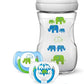 Philips Avent Natural Feeding Bottle Green Set - Laadlee