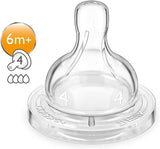 Philips Avent Natural 2.0 Teats 6 M (Pack of 2) - Laadlee