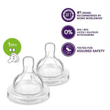 Philip Avent Anti Colic Teat Slow Flow, 2 Holes Normal (Pack of 2) - Laadlee