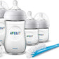 Philips Avent Natural 2.0 Feeding New Born Starter Clear Set - Laadlee