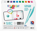 Hey Clay - DIY Bugs Plastic Modelling Air-Dry Clay - 6 pcs - Laadlee