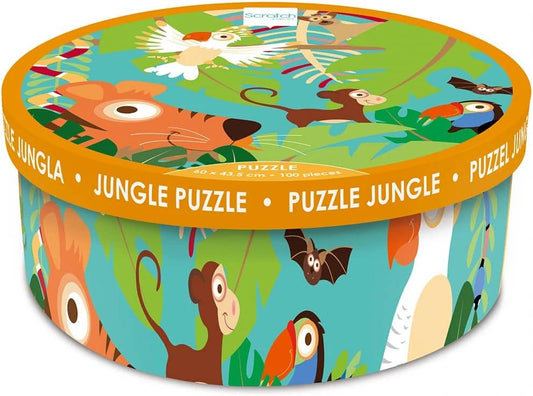 Scratch Europe Puzzle Jungle 100 pieces - Laadlee