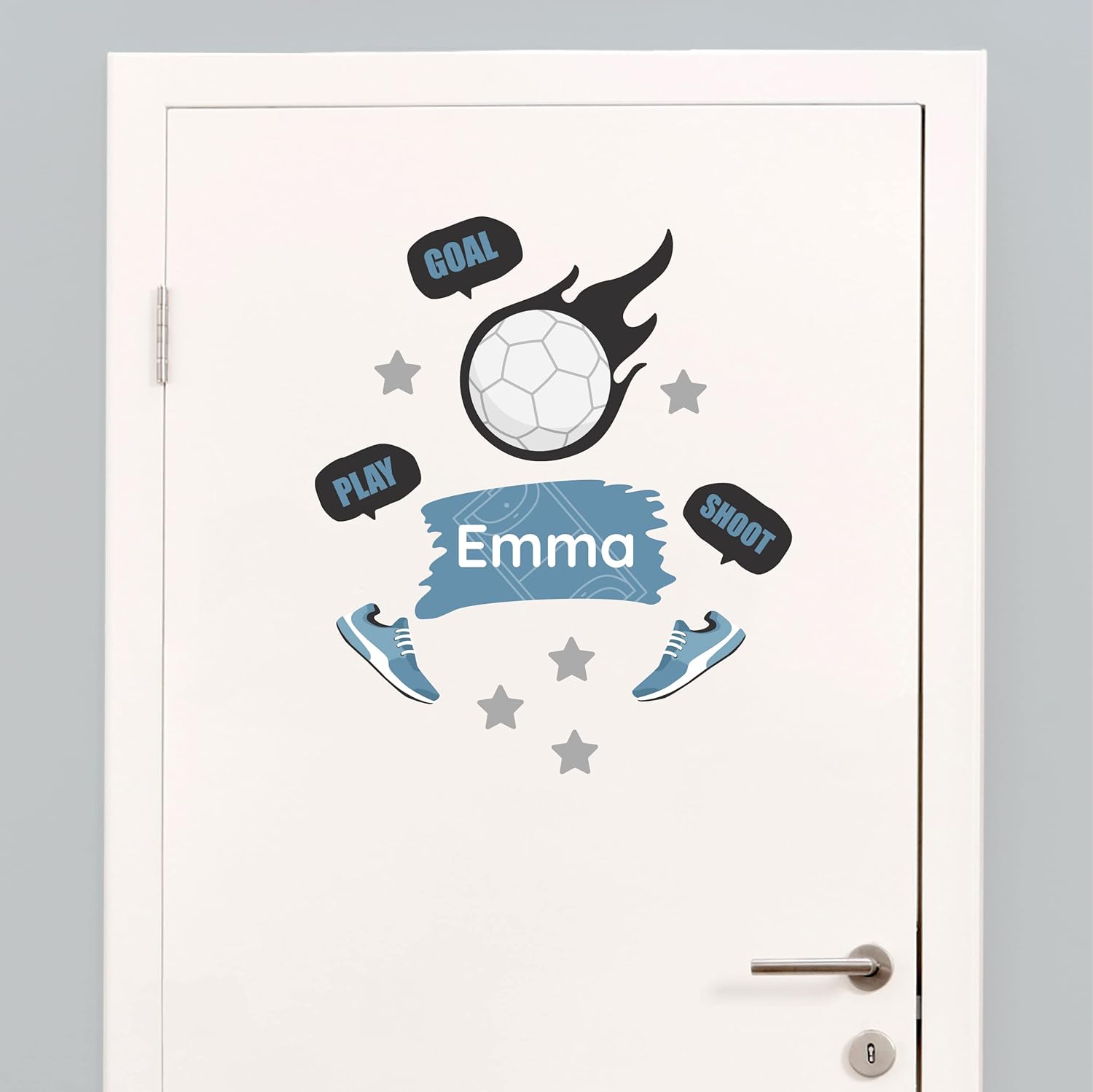 My Nametags Door Stickers - Handball - Laadlee