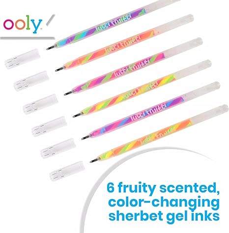 OOLY Tutti Frutti Gel Pens - Set of 6 - Laadlee