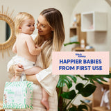 Kim & Kimmy - Size 3 Little Clouds Diapers, 6 - 11kg, qty 60 - Laadlee