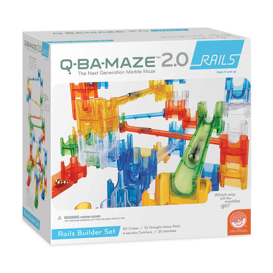 MindWare Q-BA-MAZE 2.0 Rails Builder Set - Laadlee