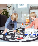 Play & Go Playmat & Storage Bag - Road Map - Laadlee