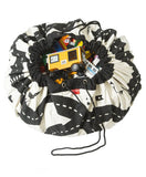 Play & Go Playmat & Storage Bag - Road Map - Laadlee