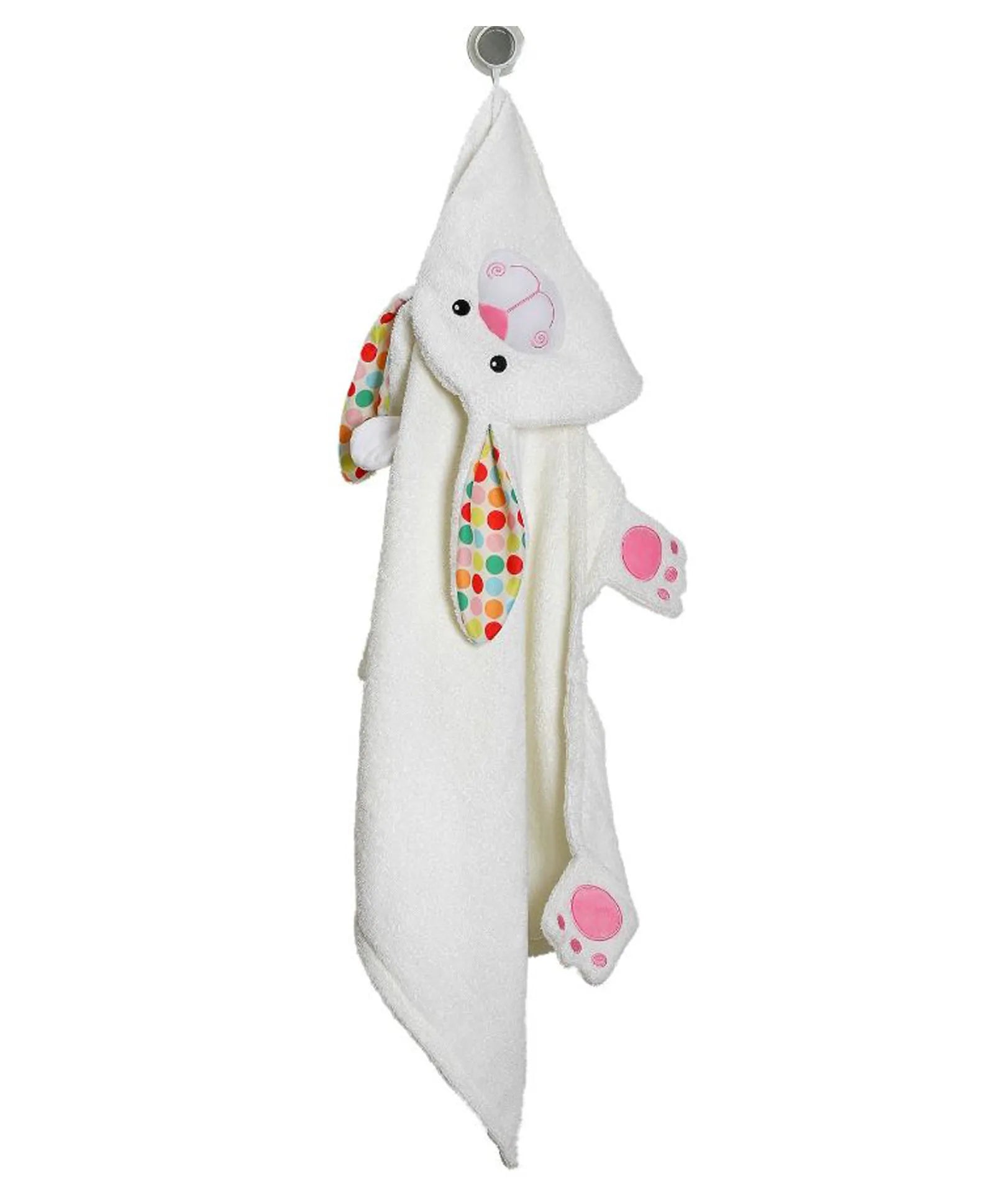 Zoocchini Hooded Towel - Bella the Bunny - Laadlee