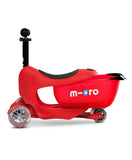 Micro Mini2go Deluxe Scooter - Red - Laadlee