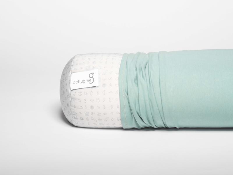 bbhugme - Pregnancy Pillow Cover - Eucalyptus - Laadlee