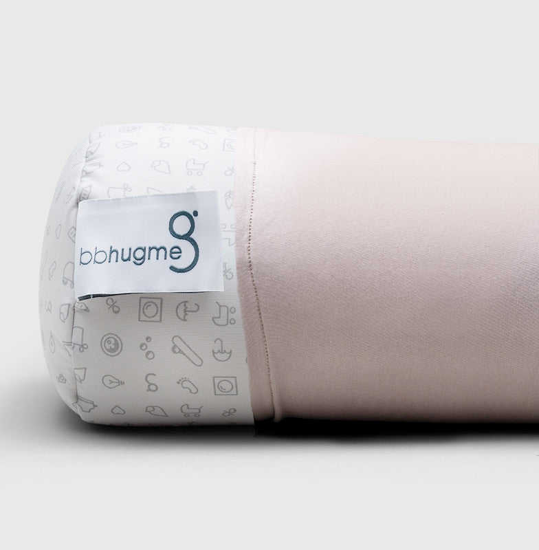 bbhugme - Nursing Pillow Cover - Dusty Pink (Pack of 2) - Laadlee