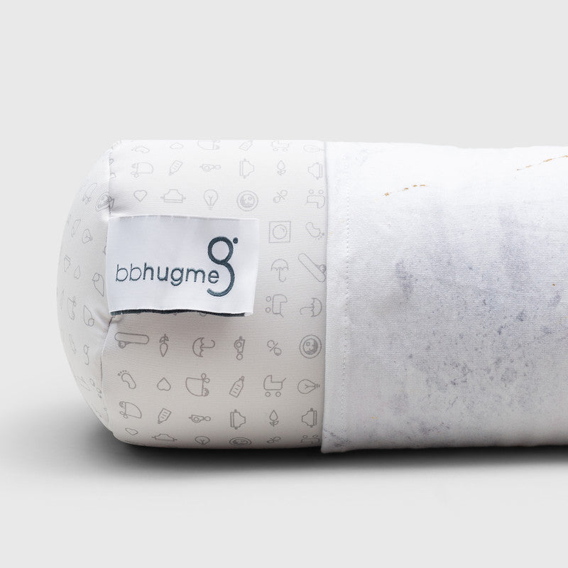 bbhugme - Nursing Pillow Cover - Marble - Laadlee