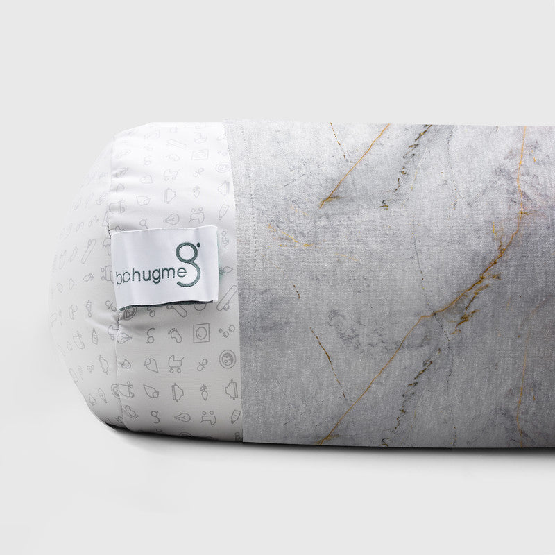 bbhugme - Pregnancy Pillow Cover - Marble - Laadlee