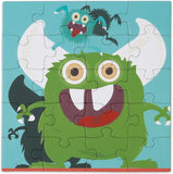 Scratch Europe Magnetic Puzzle Book To Go - Monster - Laadlee