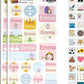My Nametags Maxistickers - Princess (Pack of 21) - Laadlee
