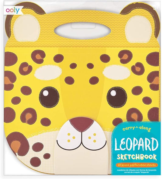 OOLY Carry Along Sketchbook - Leopard - Laadlee