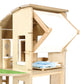PlanToys Green Dollhouse With Furniture - Laadlee