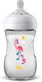 Philips Avent Natural Baby Feeding Bottle Flamingo 260ml - Laadlee
