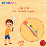 DentoShine Comfy Grip Toothbrush - Pack of 4 (Age 5+) - Laadlee