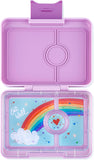 Yumbox Tapas 4 Compartment Rainbow Lunch Box - Seville Purple - Laadlee